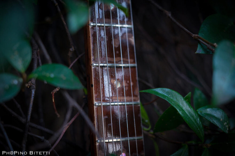 bittoguitars BITTO Telecustom Peace & Love brigantelle